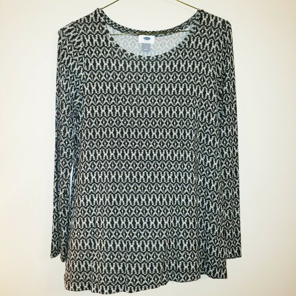 Old Navy women's top blouse size M round neck